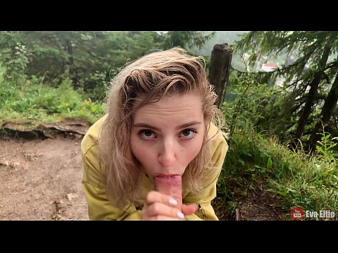 ❤️ Mädchen schluckt Sperma nach einem öffentlichen Blowjob - Eva Elfi ❌ Porno fb bei uns ❌❤